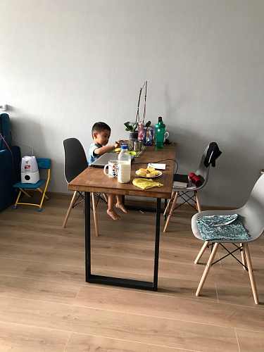 Пластиковый стул Eames PC-015 желтый фото покупателя 206