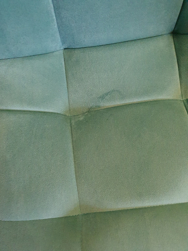 Стул на металлокаркасе Чилли К светло-серый велюр / черный каркас фото покупателя 739