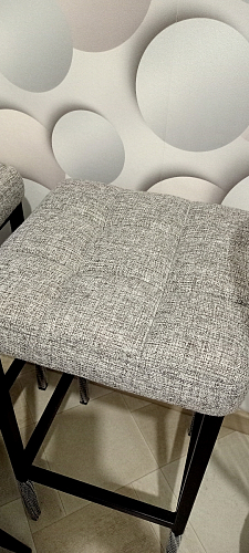 Барный стул Лофт катания лаванда / белый матовый фото покупателя 274