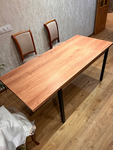 Стол Оригон делано / черный матовый фото покупателя 28