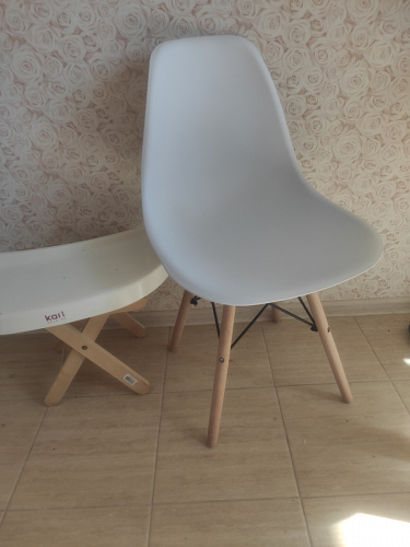 Пластиковый стул Eames PC-015 желтый фото покупателя 395