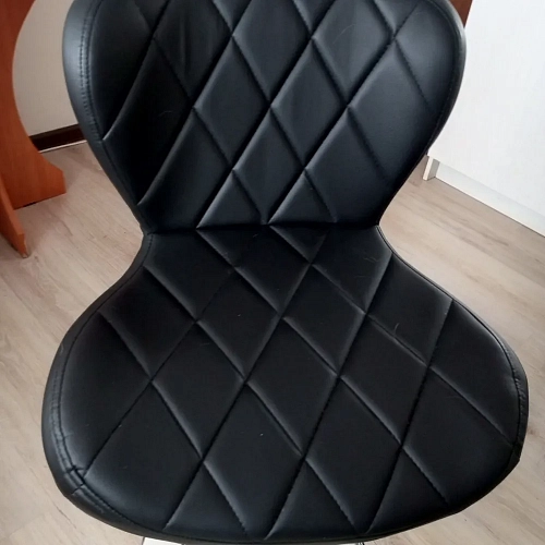 Барный стул Porch black / chrome фото покупателя 4