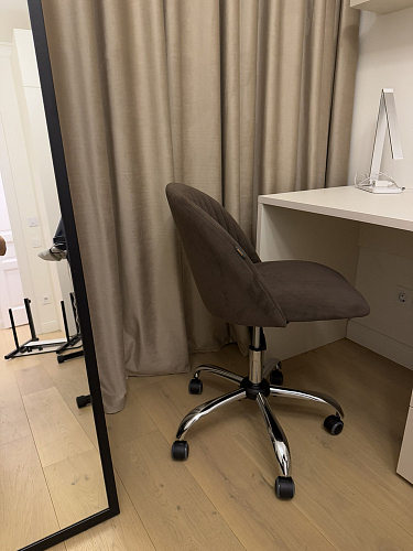 Компьютерное кресло Melody/Мелоди молочное фото покупателя 7