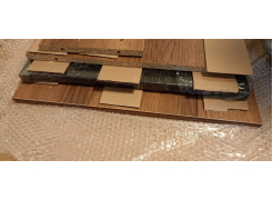 Письменный стол Челси Лофт дуб делано светлый / белый матовый фото покупателя 34