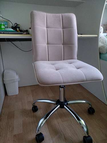 Компьютерное кресло One флок серый 29 фото покупателя 26