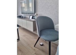 Стул на металлокаркасе Gabi 1 light purple / black фото покупателя 515