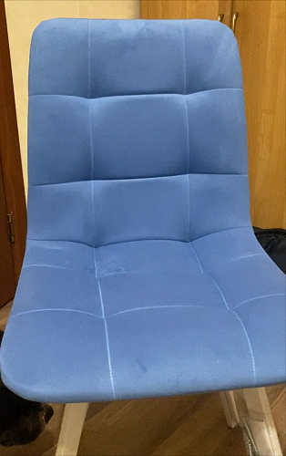 Стул на металлокаркасе Чилли бежевый / белый каркас фото покупателя 888