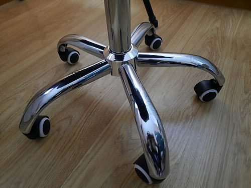 Компьютерное кресло Kolin с подушкой clear / white фото покупателя 33