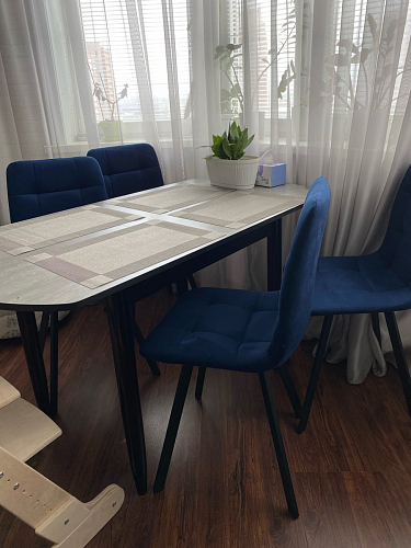 Стул Чилли 2 темно-серый  / черный фото покупателя 1420