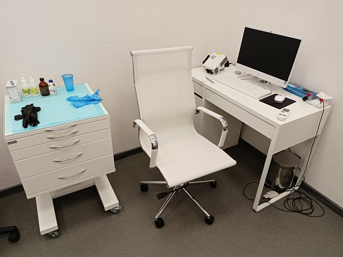 Компьютерное кресло Reus черная сетка / хром фото покупателя 7