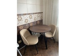 Стул на металлокаркасе Gabi 1 light purple / black фото покупателя 722