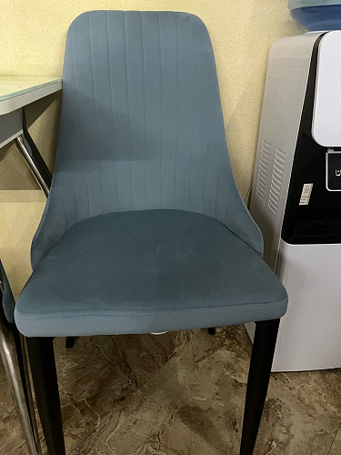 Стул на металлокаркасе Kora gray / black фото покупателя 246