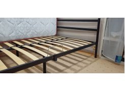 Односпальная кровать Фади 80х200 черная фото покупателя 320