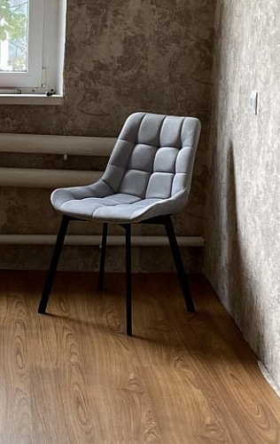 Стул на металлокаркасе Челси К крутящийся бирюзовый / черный фото покупателя 55