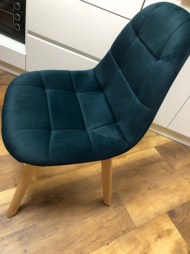 Деревянный стул Filip dark gray / wood фото покупателя 4