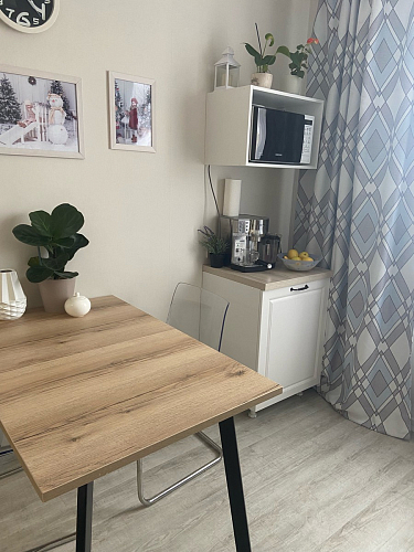 Стол раскладной Колон Лофт 120 32 мм дуб галифакс табако / черный матовый фото покупателя 27