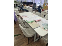 Стул на металлокаркасе Kora beige / black фото покупателя 203