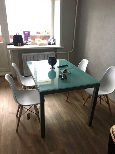 Стул Cindy Eames mod. 001 white / natural фото покупателя 65