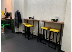 Барная стойка Дилан Лофт 120х40х90 бетон светлый фото покупателя 201