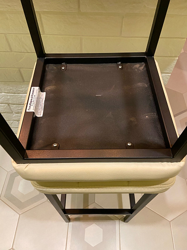 Барный стул Лофт линкольн белый / белый матовый фото покупателя 52