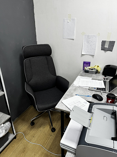 Компьютерное кресло Charm/Шарм серое фото покупателя 7