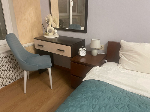 Стул на металлокаркасе Kora green / black фото покупателя 89