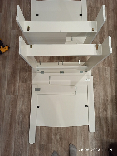 Стол обеденный раздвижной СтК7 дуб молочный фото покупателя 62