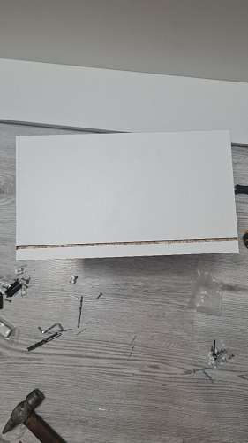 Письменный стол Лайт 03.245F белый гладкий 101 фото покупателя 19