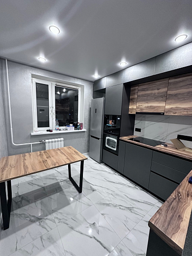 Деревянный стол Лота Лофт 120х75 белый матовый / дуб крафт золотой фото покупателя 743