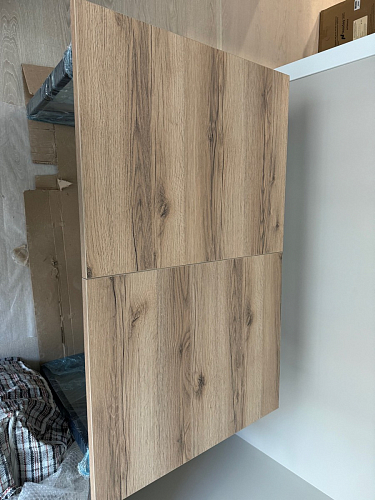 Деревянный стол Лота Лофт 140х80 дуб крафт табачный / черный матовый фото покупателя 470