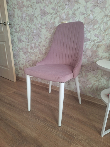 Стул на металлокаркасе Kora dark gray / black фото покупателя 343