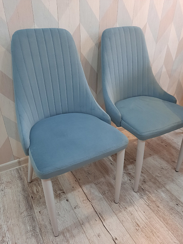 Стул на металлокаркасе Kora black / gray фото покупателя 243