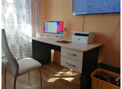 Письменный стол СП2 дуб сонома / белый фото покупателя 2