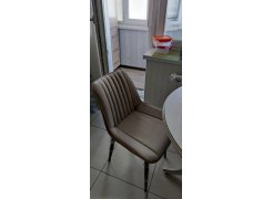 Стул на металлокаркасе Вейв темно-серый / черный фото покупателя 17