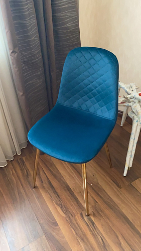 Стул на металлокаркасе Dabl 01 champagne / gold фото покупателя 188