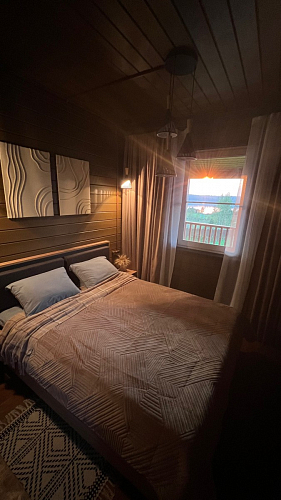 Двуспальная кровать Клауд 160х200 парящая дуб крафт золотой / антрацит фото покупателя 235