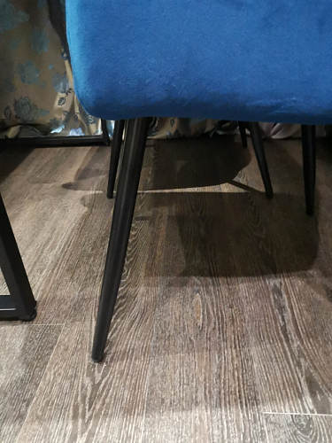 Стул на металлокаркасе Slam dark blue фото покупателя 18