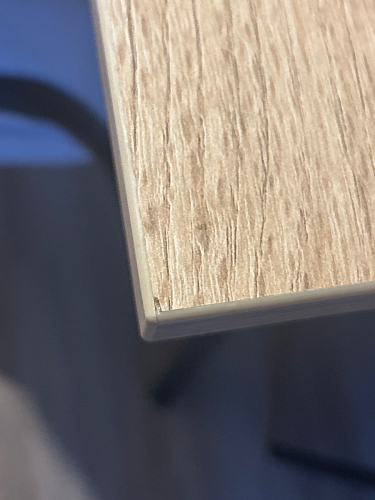 Стол Тринити Лофт 120 32 мм дуб галифакс табако / черный матовый фото покупателя 166