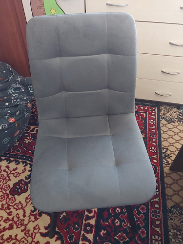 Стул на металлокаркасе Чилли К латте / белый фото покупателя 625