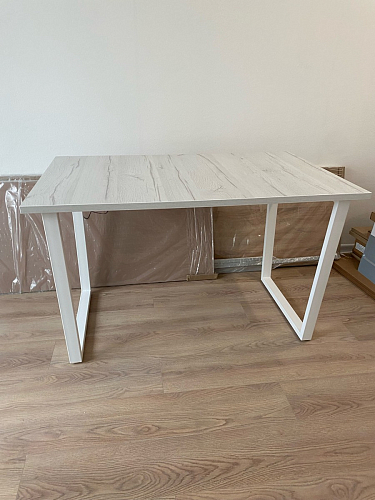 Деревянный стол Лота Лофт 120x75 дуб крафт табачный / черный матовый фото покупателя 882