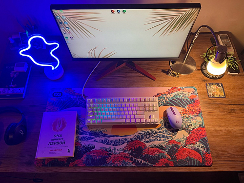 Стол Лота Лофт 140 25 мм черный матовый / бетон фото покупателя 827