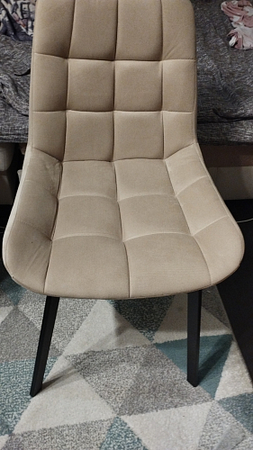 Стул на металлокаркасе Челси К крутящийся бирюзовый / черный фото покупателя 91