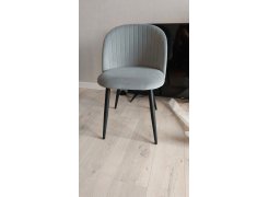 Стул на металлокаркасе Gabi blue / black фото покупателя 87