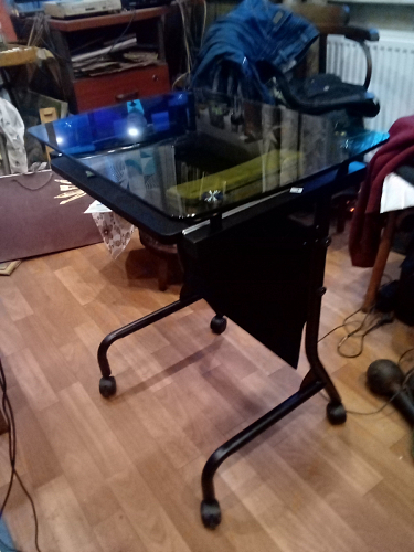 Компьютерный стол Riko серый  - Уцененный экземпляр фото покупателя 12