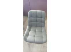 Стул на металлокаркасе Челси белый / латте фото покупателя 124