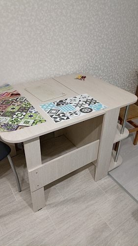 Стол-книжка Бабочка дуб атланта фото покупателя 4