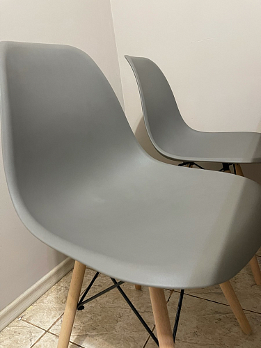 Пластиковый стул Eames PC-015 желтый фото покупателя 164