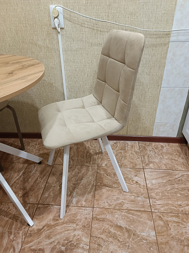 Стул на металлокаркасе Чилли зеленый / черный фото покупателя 904