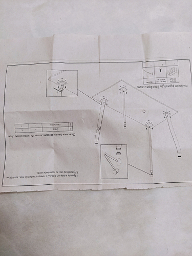 Стеклянный стол Фостер 120(160)х120х76 белый мрамор / черный фото покупателя 61