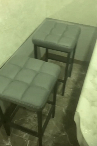 Барный стул Лофт катания минт / белый матовый фото покупателя 280